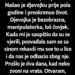 BIVŠA VJERENICA MOG SINA POJAVILA SE NA VRATIMA – ONO ŠTO MI JE OTKRILA PROMIJENILO JE SVE