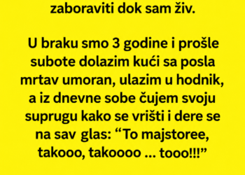 ČUO SAM ŽENU KAKO VIČE: „TO, MAJSTORE!“ – KAD SAM UŠAO U SOBU, OSTAO SAM UKOPAN