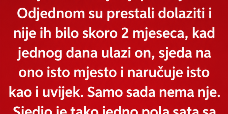 MJESECIMA SU DOLAZILI U MOJ KAFIĆ, A ONDA JE OSTAO SAM – KADA SAM OTVORIO NJENU KOVERTU, SVE MI JE BILO JASNO