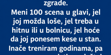 KOMŠINICA OD 75 GODINA HITNO ME POZVALA ISPRED PICERIJE – KAD SAM STIGAO, SHVATIO SAM ŠTA JE ISPLANIRALA…