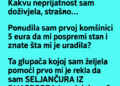 PONUDILA SAM KOMŠINICI 5 EURA DA MI POMOGNE OKO STANA – NJENA REAKCIJA ME JE OSTAVILA BEZ RIJEČI…