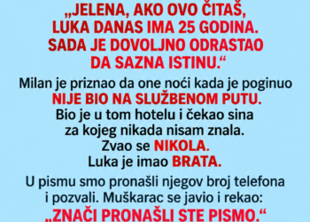MUŽ MI JE UMRO PRIJE 11 GODINA, A JUČE ME JE POZVAO HOTEL I REKAO: „GOSPOĐO, U SOBI 214 PRONAŠLI SMO PISMO VAŠEG MUŽA – NA NJEMU PIŠE DA GA OTVORITE 18. SEPTEMBRA 2026.“