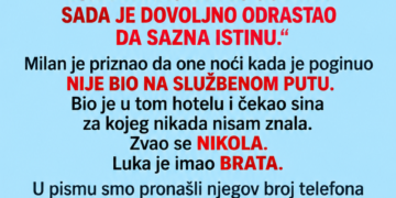 MUŽ MI JE UMRO PRIJE 11 GODINA, A JUČE ME JE POZVAO HOTEL I REKAO: „GOSPOĐO, U SOBI 214 PRONAŠLI SMO PISMO VAŠEG MUŽA – NA NJEMU PIŠE DA GA OTVORITE 18. SEPTEMBRA 2026.“