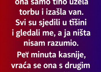 ZAPROSIO SAM JE PRED SVIMA, A ONA SE VRATILA S DRUGIM MOMKOM – ONDA MI JE REKLA KO JE ON!