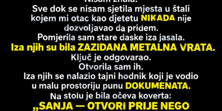 NAKON OČEVE SMRTI BRAĆA SU PODIJELILA KUĆU, ZEMLJU I UŠTEĐEVINU, A MENI REKLA