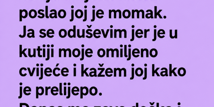 CIMERKA JE UZELA CVIJEĆE KOJE JE MOJ DEČKO POSLAO MENI – KADA SAM JE SUOČILA S ISTINOM, NJENO PRIZNANJE ME JE ŠOKIRALO…