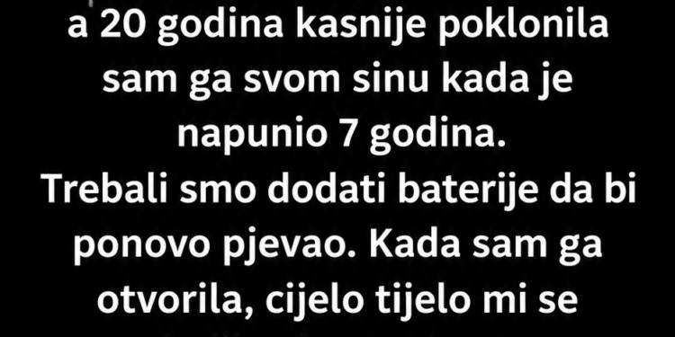 20 GODINA SAM ČUVALA POSLJEDNJI POKLON OD OCA – KADA SAM OTVORILA MEDVJEDIĆA, PRONAŠLA SAM NJEGOVU TAJNU