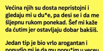 ODBITLA SAM BOGATOG GOSTA KOJI MI JE NUDIO NOVAC – POSLIJE SMJENE NA AUTU ME JE ČEKALA JEZIVA PORUKA!