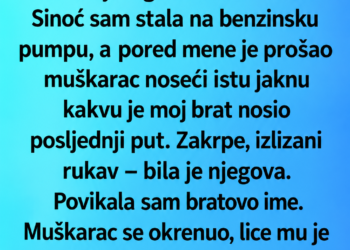 BRAT MI JE NESTAO PRIJE 13 GODINA – A ONDA SAM NA BENZINSKOJ PUMPI UGLEDALA NJEGOVU JAKNU I SAZNALA ISTINU KOJU JE MAJKA GODINAMA KRILA!