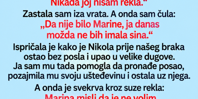 SNAHA JE 12 GODINA MISLILA DA JE SVEKRVA NE PODNOSI — A ONDA JE U BOLNICI ČULA RAZGOVOR KOJI NIJE TREBALA DA ČUJE