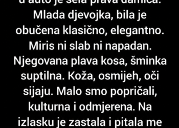 TAKSISTA JE POVEZAO ELEGANTNU DJEVOJKU, A ONDA MU JE KROZ SUZE OTKRILA ZAŠTO JE DOŠLA NA TU ADRESU