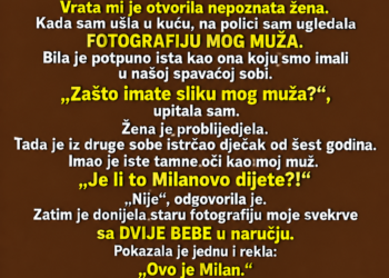SVEKRVA JE SVAKOG MJESECA TAJNO SLALA PAKET NA ISTU ADRESU — KADA SAM JEDNOG DANA OTIŠLA TAMO, VRATA MI JE OTVORILA ŽENA KOJA JE IMALA ISTU FOTOGRAFIJU MOG MUŽA KAO JA…
