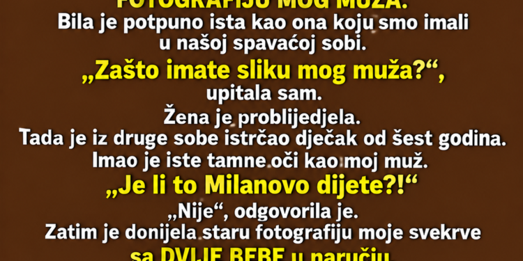 SVEKRVA JE SVAKOG MJESECA TAJNO SLALA PAKET NA ISTU ADRESU — KADA SAM JEDNOG DANA OTIŠLA TAMO, VRATA MI JE OTVORILA ŽENA KOJA JE IMALA ISTU FOTOGRAFIJU MOG MUŽA KAO JA…