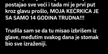 MISLILA SAM DA JE MOJA 14-GODIŠNJA KĆERKA TRUDNA: Kada je ginekolog završio pregled, rekao mi je nešto što nisam očekivala