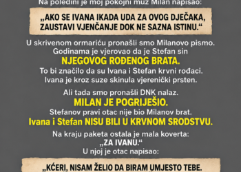 NA DAN KĆERKINE SVADBE STIGAO JE PAKET SA IMENOM MOG MUŽA KOJI JE UMRO PRIJE 9 GODINA – UNUTRA JE BILA FOTOGRAFIJA MLADOŽENJE KAO DJEČAKA