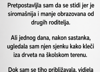 STIDJELA SAM SE MAJKE NA RODITELJSKIM SASTANCIMA – A ONDA SAM JE PRATILA I OTKRILA ŠTA JE TAJNO RADILA IZA ŠKOLE!