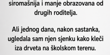 STIDJELA SAM SE MAJKE NA RODITELJSKIM SASTANCIMA – A ONDA SAM JE PRATILA I OTKRILA ŠTA JE TAJNO RADILA IZA ŠKOLE!