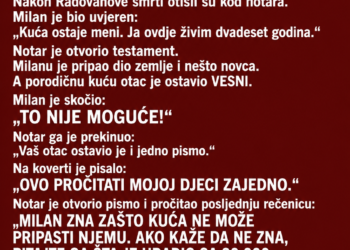 BRAT JE BIO UVJEREN DA ĆE NASLIJEDITI CIJELU KUĆU – A ONDA JE NOTAR PROČITAO POSLJEDNJU OČEVU REČENICU