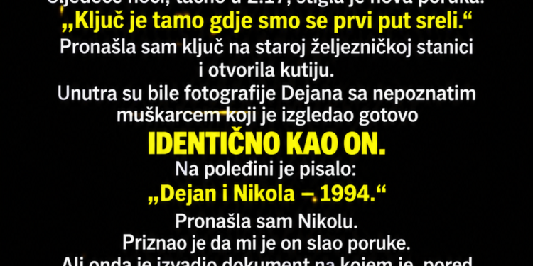 MUŽ MI JE UMRO PRIJE TRI GODINE – A ONDA MI JE U 2:17 UJUTRO STIGLA PORUKA SA NJEGOVOG BROJA