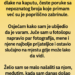 DANIMA SAM SUPRUZI PODMETao DOKAZE DA JE VARAM: Mislio sam da je šala, a onda sam došao kući i zatekao OVO