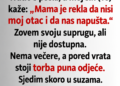 SIN MI JE REKAO DA NISAM NJEGOV OTAC – KAD SE SUPRUGA VRATILA, OTKRILA JE ŠTA SE ZAPRAVO DESILO