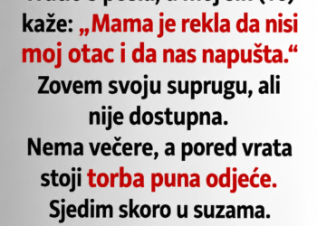 SIN MI JE REKAO DA NISAM NJEGOV OTAC – KAD SE SUPRUGA VRATILA, OTKRILA JE ŠTA SE ZAPRAVO DESILO