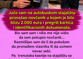 Pronašao je novčanik sa 2.000 eura – kada je saznao kome novac pripada, ostao je bez riječi