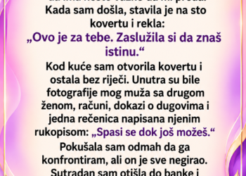 SVEKRVA MI JE DALA KOVERTU I REKLA: „SPASI SE DOK JOŠ MOŽEŠ!“ — A onda sam na tajnom dokumentu ugledala SVOJE IME!