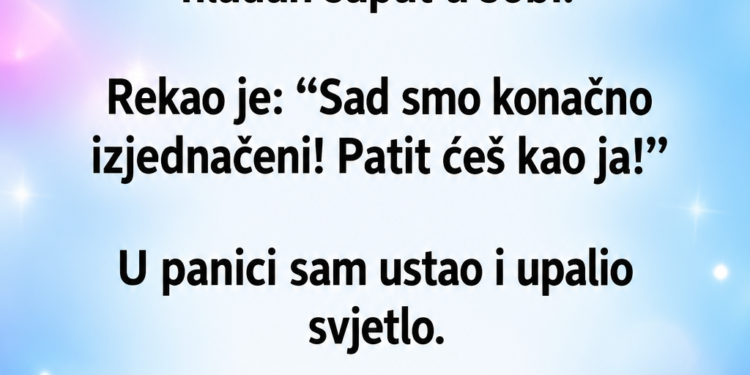 U 3 UJUTRO ČUO SAM JEZIV ŠAPAT PORED BEBINOG KREVETIĆA: Pogledali smo snimak kamere, a kada sam vidio ko stoji pred vratima — SLEDIO SAM SE!