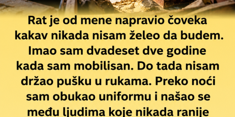 Mladi vojnik ih je pronašao u podrumu – 30 godina kasnije neko mu je pokucao na vrata