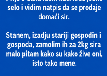 „Stao sam u srpskom selu samo da kupim domaći sir – ono što su mi rekli kad su čuli da sam iz Hrvatske nikada neću zaboraviti“
