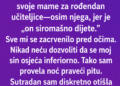 „Sinu su se smijali zbog domaće pite – ono što je sutradan rekao pred cijelim razredom utišalo je sve“