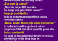 SVEKRVA JE OPTUŽILA SNAJU DA JOJ JE UKRALA 500 MARAKA – A ONDA SU NOVAC PRONAŠLI NA MJESTU KOJE JE SVE PROMIJENILO